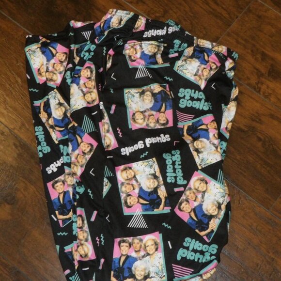Golden Girls Pajama Pants Sleep Lounge Men Women 2XL 80's TV Show - Picture 2 of 5